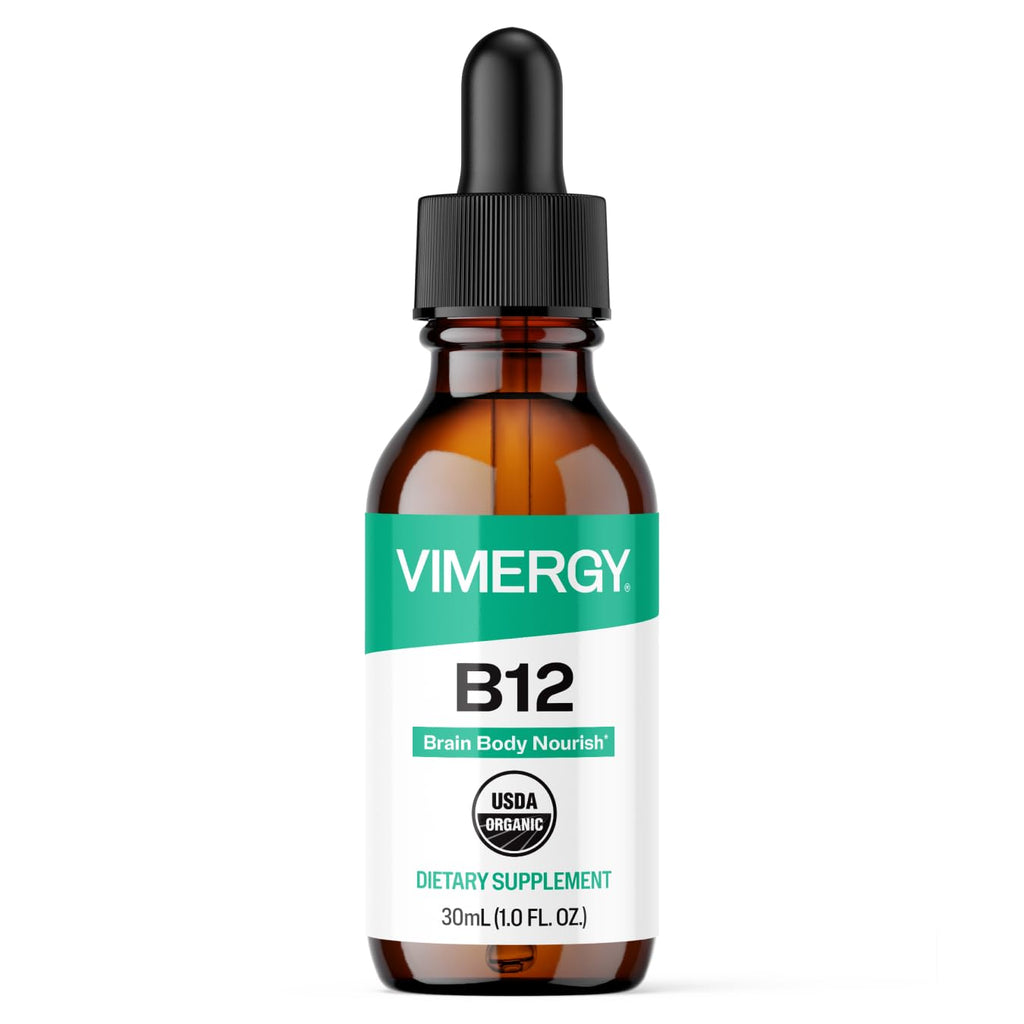 Vimergy Liquid Vitamin B12 Supplement with Methylcobalamin

