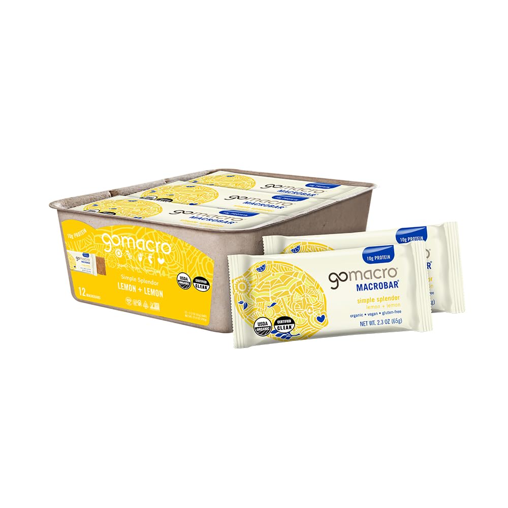 GoMacro MacroBar Vegan Protein Bars