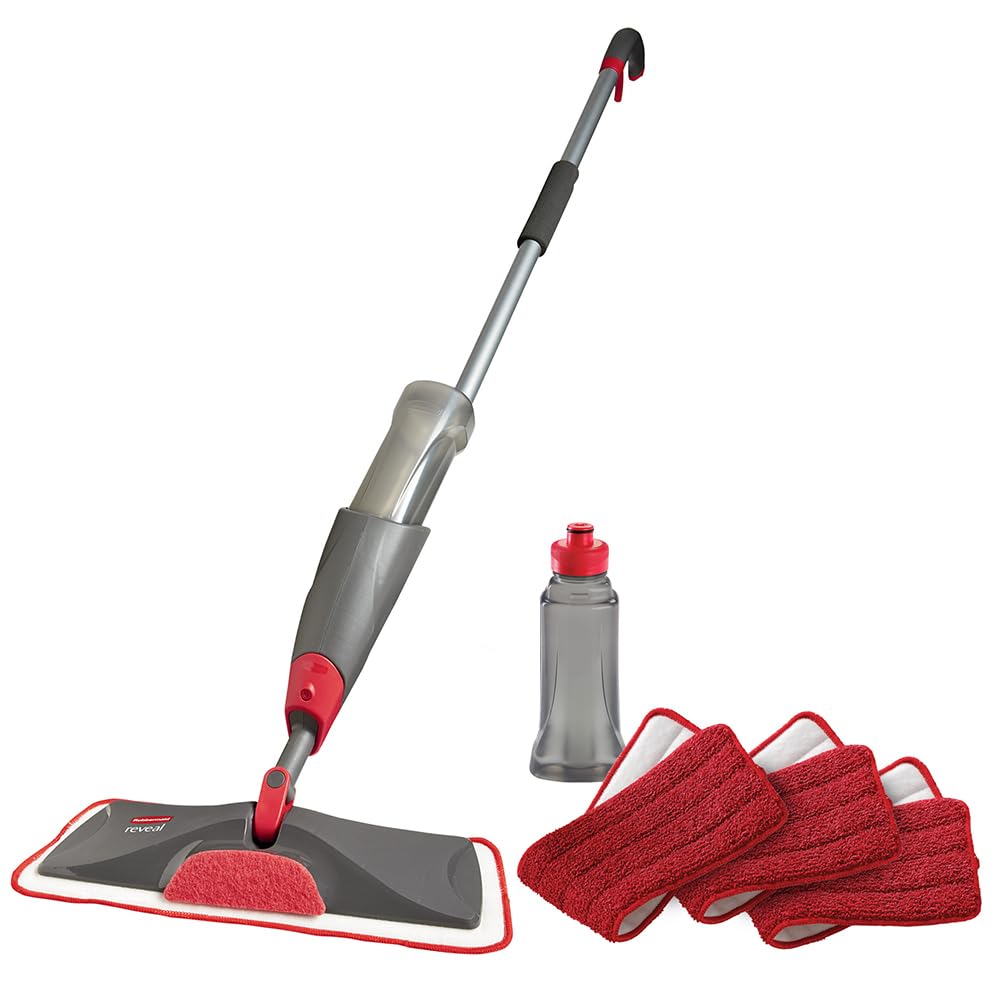 Rubbermaid Reveal Spray Mop Floor Cleaning Kit

