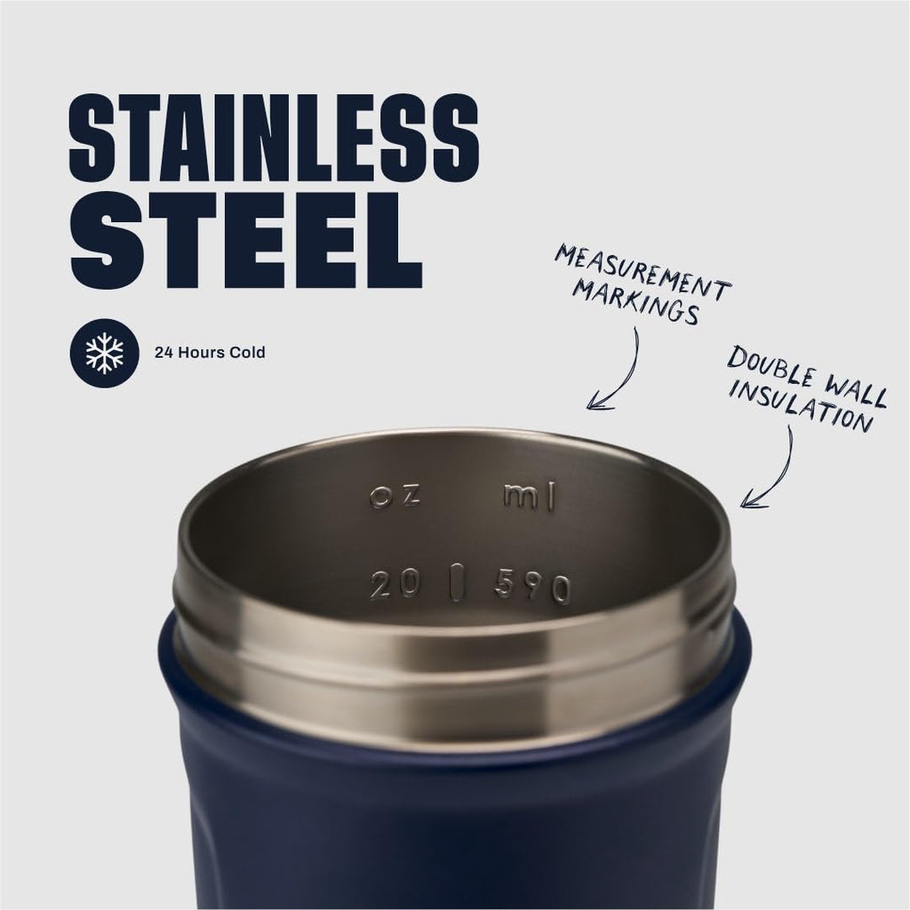 BlenderBottle Sport Insulated Stainless Steel Shaker Bottle


