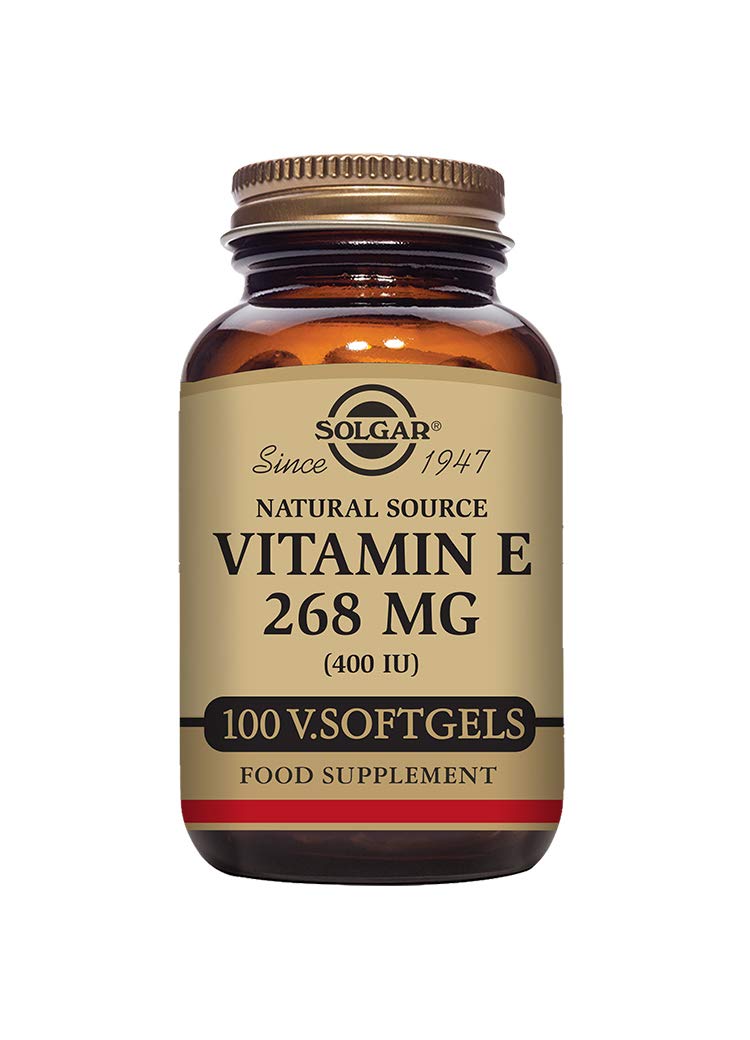 Solgar Vitamin E Softgels 400 IU – Natural Antioxidant, Gluten Free, Dairy Free