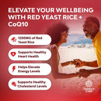 Natures Craft Red Yeast Rice CoQ10 Supplement for Heart Health

