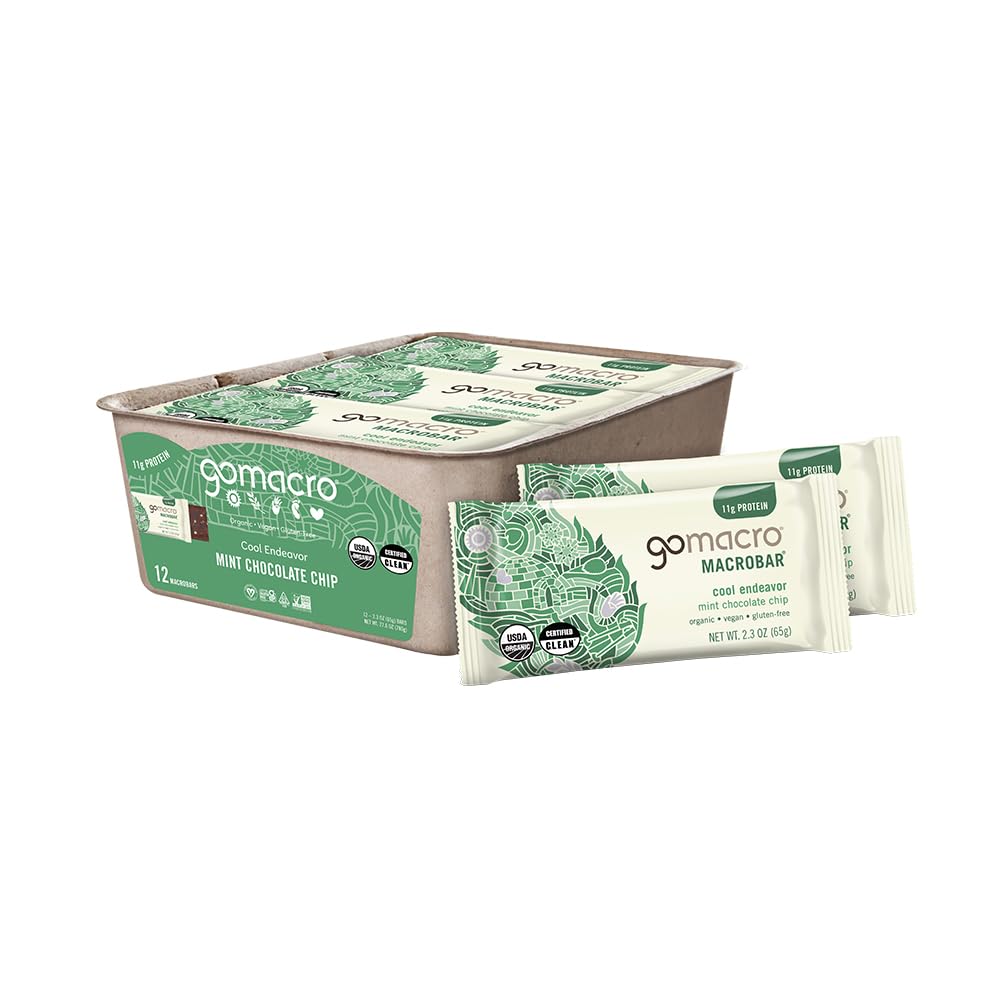 GoMacro MacroBar Vegan Protein Bars