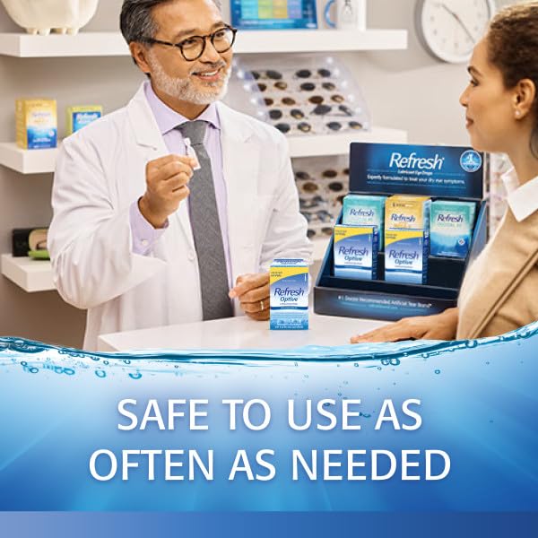 REFRESH OPTIVE Preservative-Free Artificial Tears Eye Drops

