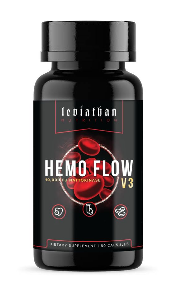 Leviathan Nutrition Hemo Flow Nattokinase Supplement

