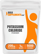BulkSupplements Potassium Chloride Powder Salt Substitute

