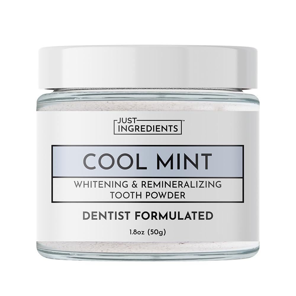 Just Ingredients Remineralizing Tooth Powder - Fluoride-Free

