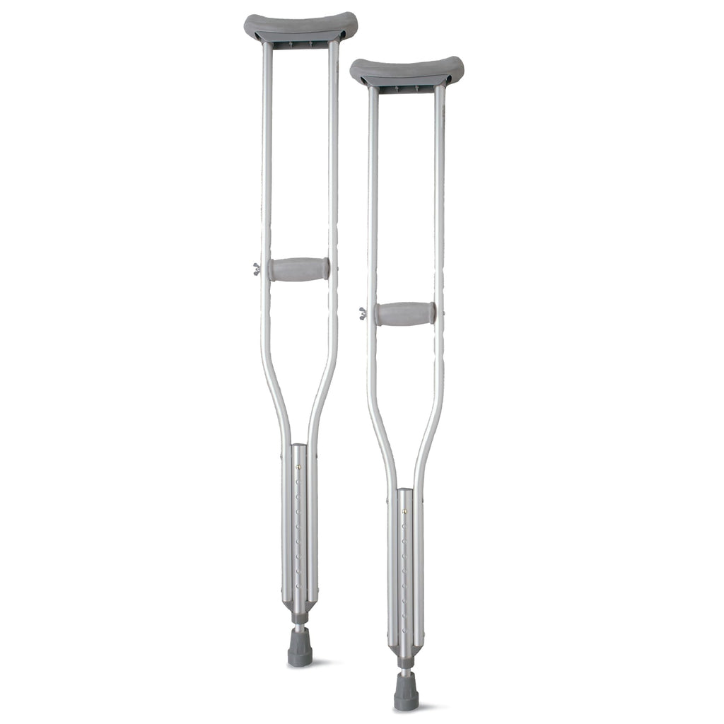 Medline Aluminum Crutches – Lightweight Walking Aid

