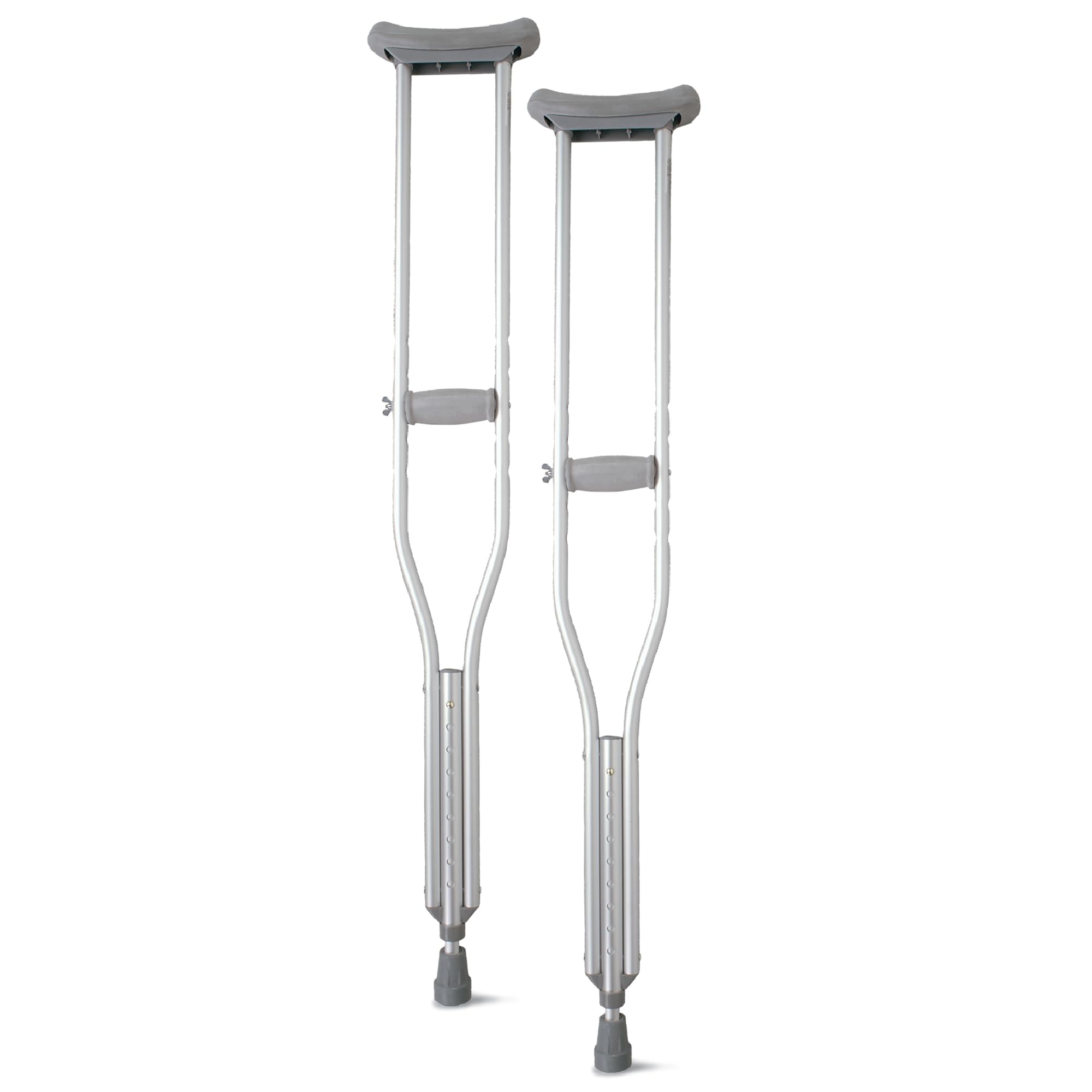 Medline Aluminum Crutches – Lightweight Walking Aid

