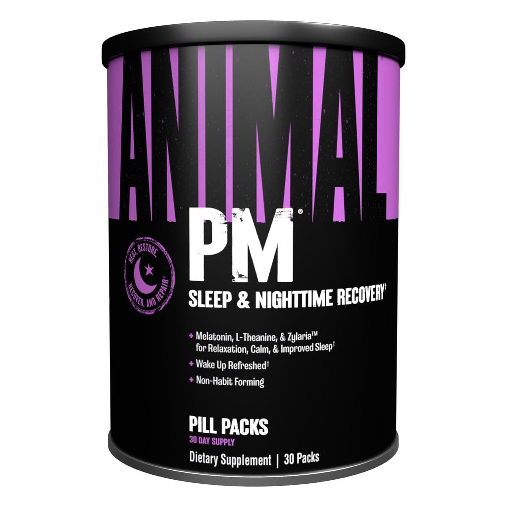 Animal PM Sleep Aid for Adults – Relaxation & Sleep Support

