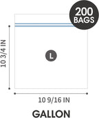 Storage Bags with Double Zipper | BPA-Free

