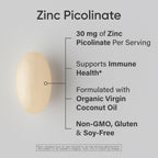Sports Research Zinc Picolinate 30mg Coconut Oil

