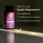 Qualia Magnesium Supplement - Multi-Form Magnesium for Sleep

