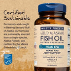 Wiley's Finest Peak EPA Omega-3 Fish Oil | Heart Support


