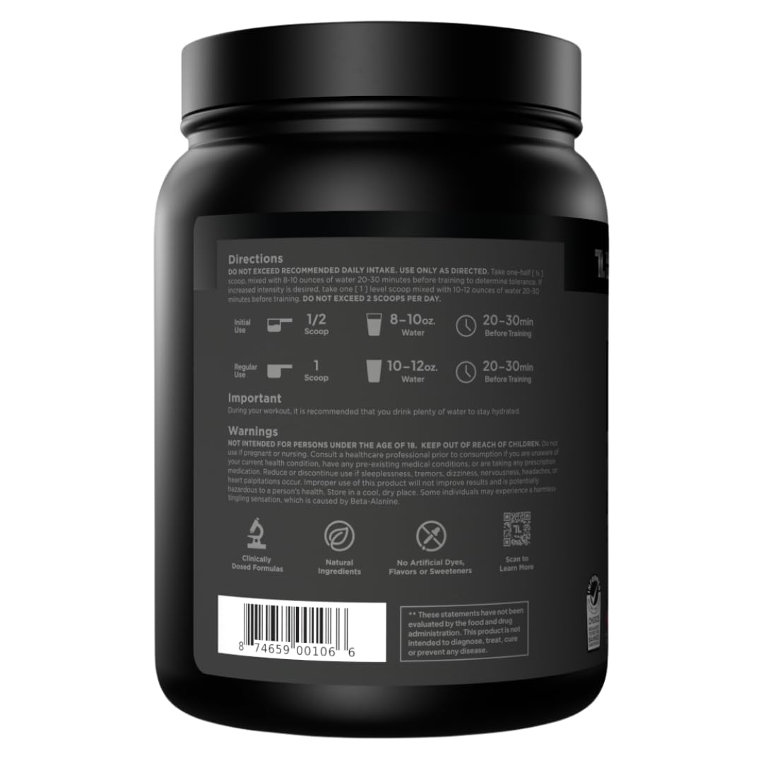 Transparent Labs Pre Workout | Sugar Free Performance

