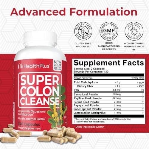 Health Plus Super Colon Cleanse | Digestive Detox

