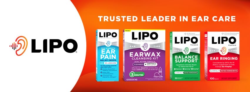 LIPO Ear Ringing Support with Lemon Bioflavonoid Complex

