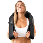 InvoSpa Shiatsu Massager with Heat - Deep Tissue Neck & Back

