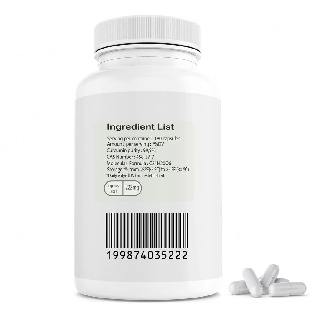 Oxi Turmeric Capsule Supplement

