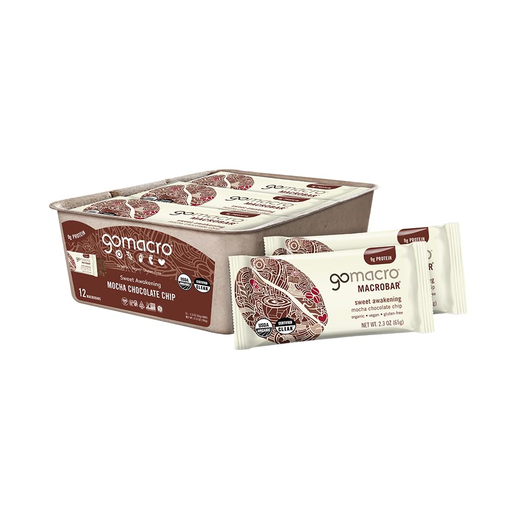 GoMacro MacroBar Vegan Protein Bars