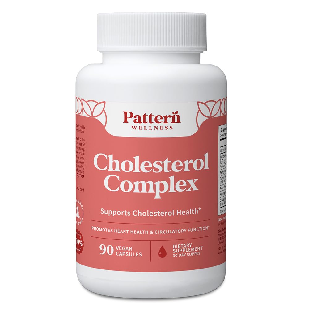 Pattern Wellness Cholesterol Complex | Heart Health Support

