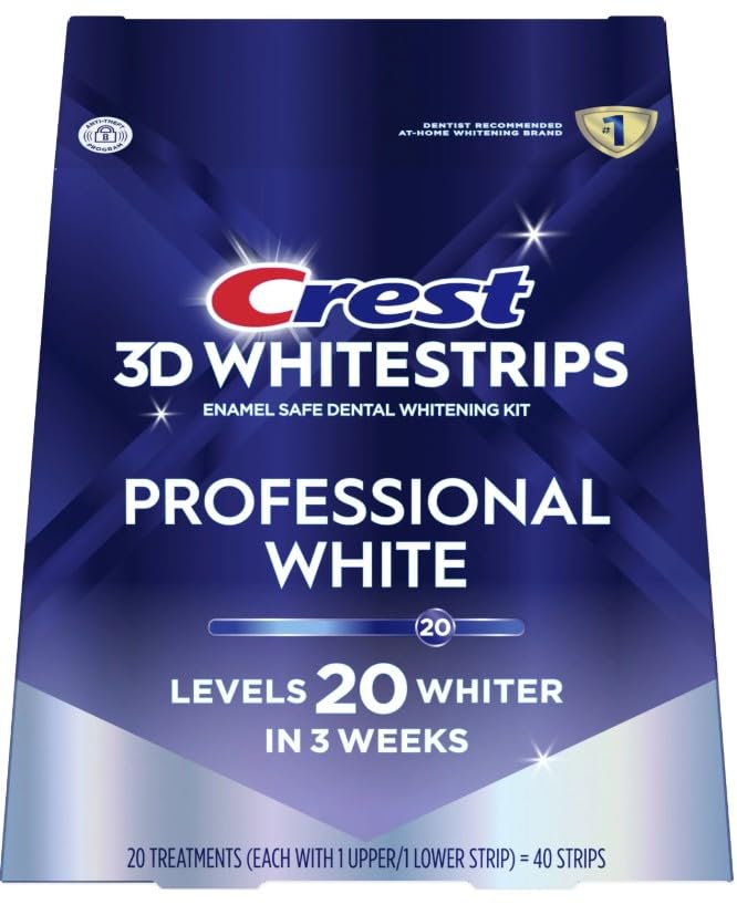 Crest 3D No Slip Whitestrips Professional Effects Teeth Whitening Kit