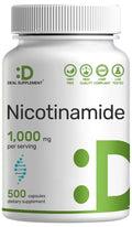 Vitamin B3 Nicotinamide Capsule Supplement - Flush-Free