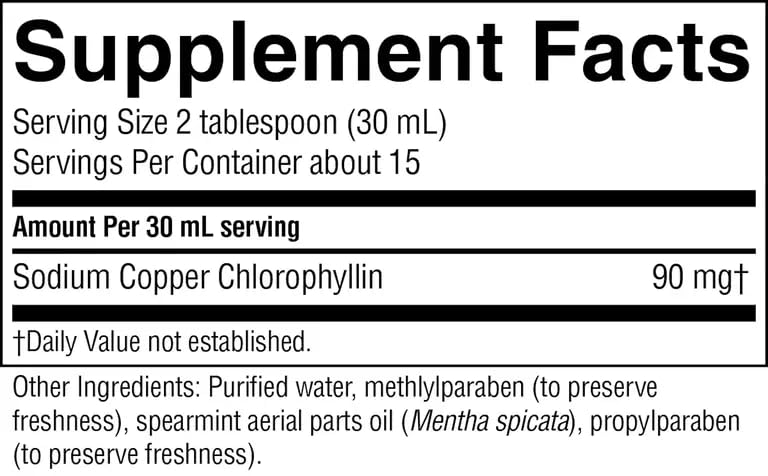 Nature's Sunshine Liquid Chlorophyll – Immunity Support

