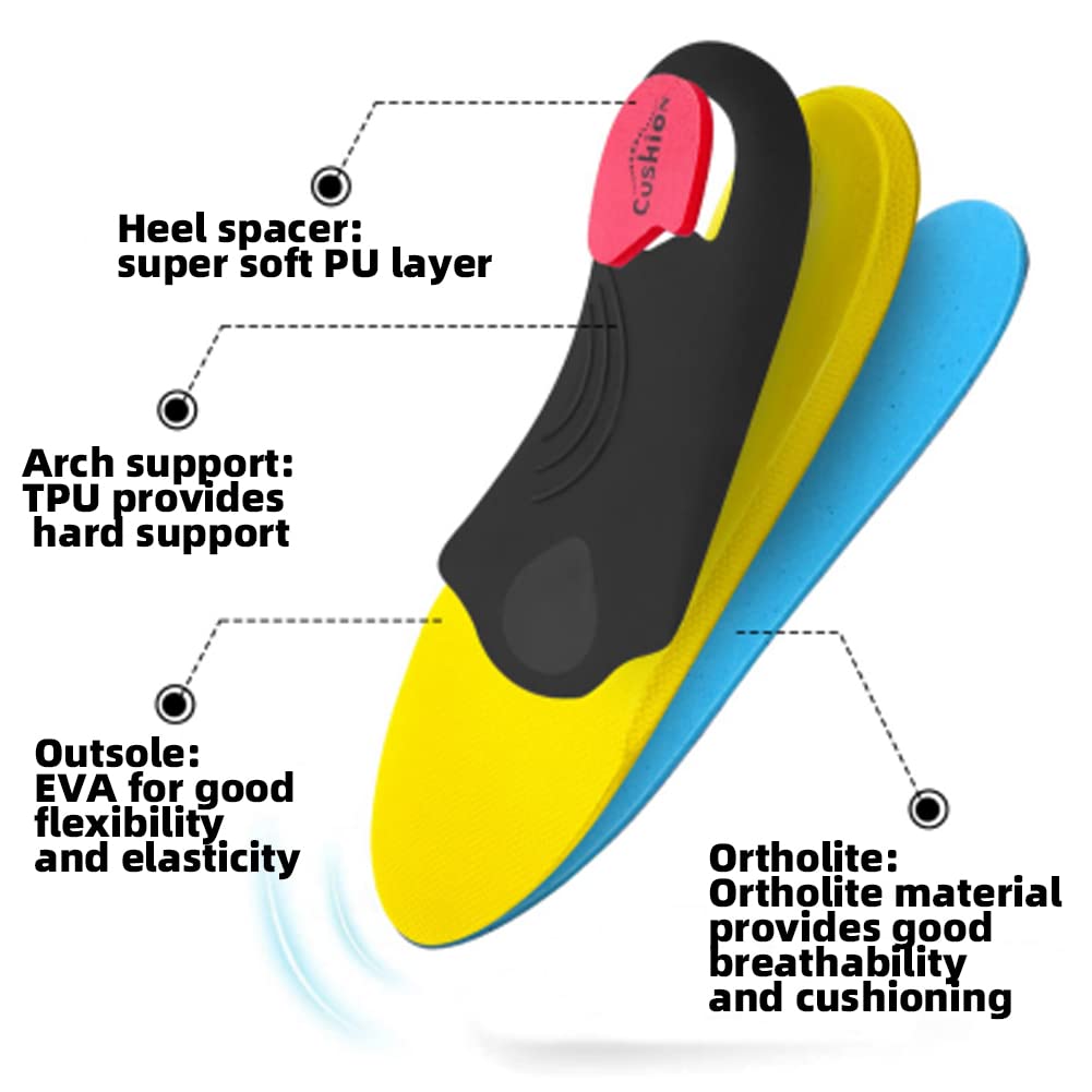 Valsole Orthotic Inserts with High Arch Support

