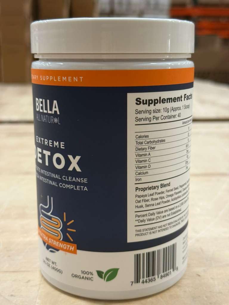 Detox Powder by Bella All Natural | Extreme Wellness

