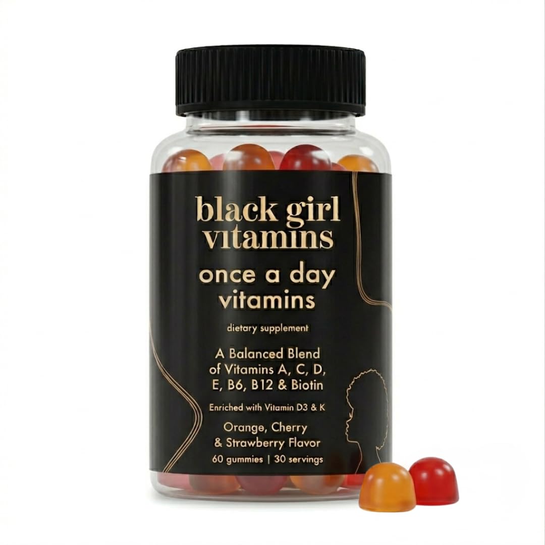 Black Girl Vitamins Women’s Multivitamin Gummies Immunity