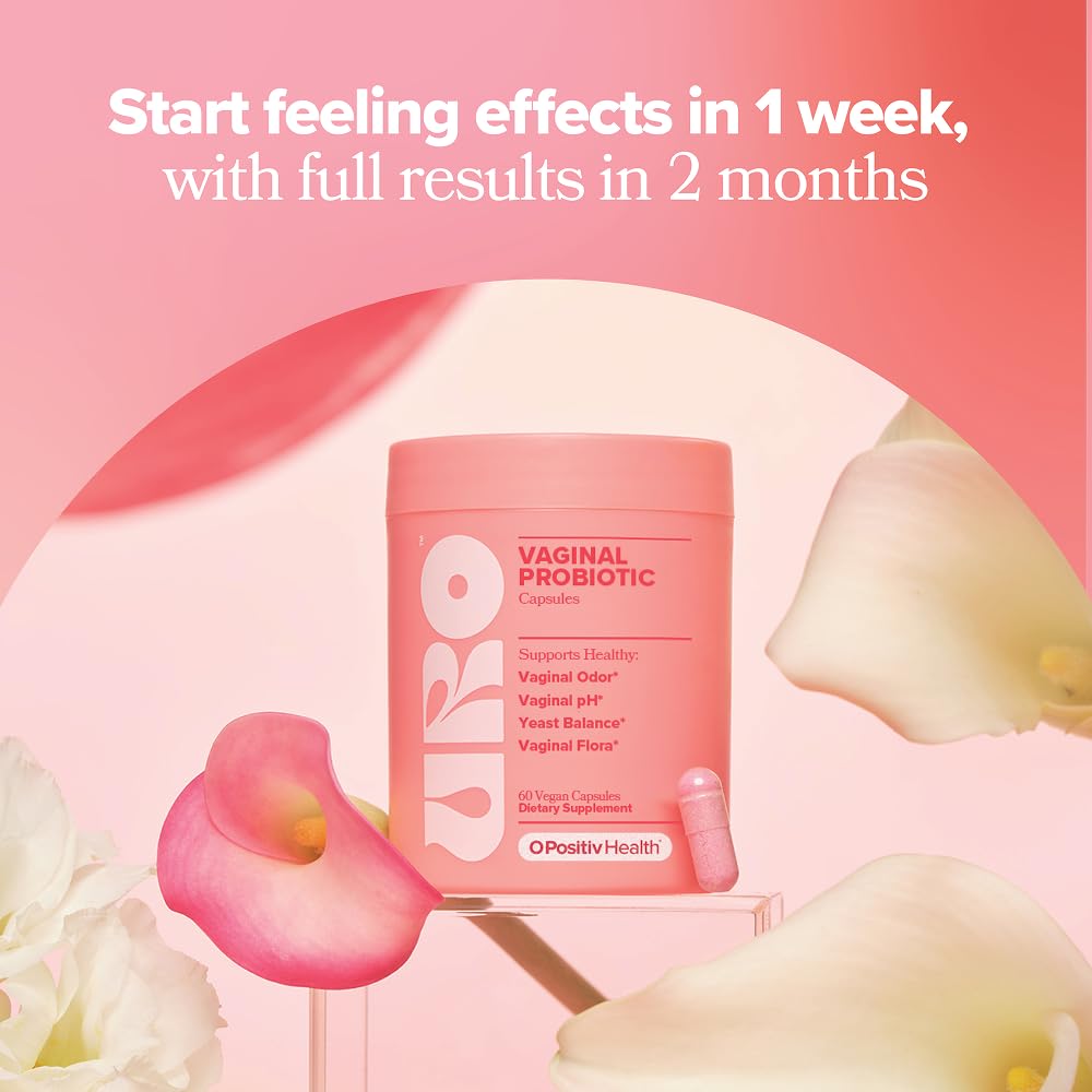 O Positiv URO Vaginal Probiotic | pH Balance & Odor Support

