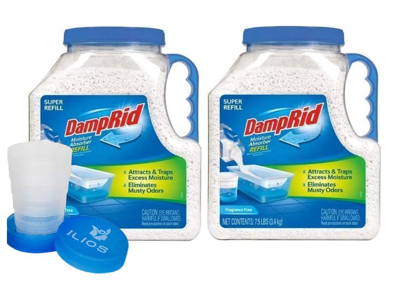 DampRid Fragrance Free Moisture Absorber Refill Basements