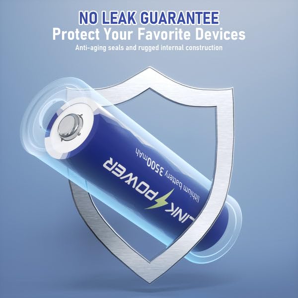 Blinkspower AA Lithium Battery 3500mAh Non-Rechargeable

