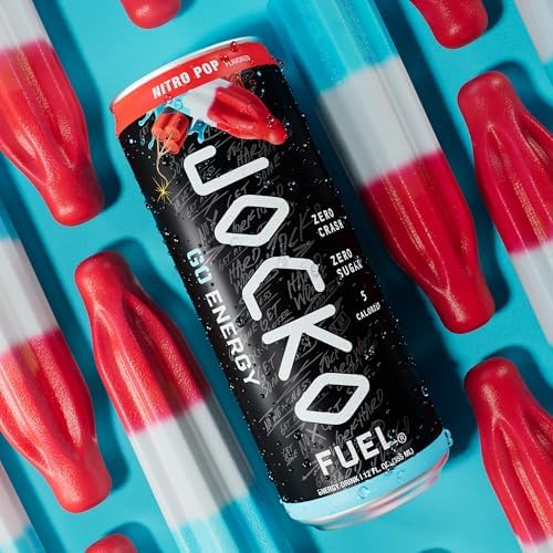 Jocko GO Energy Drinks Sugar-Free Caffeine with Adaptogens

