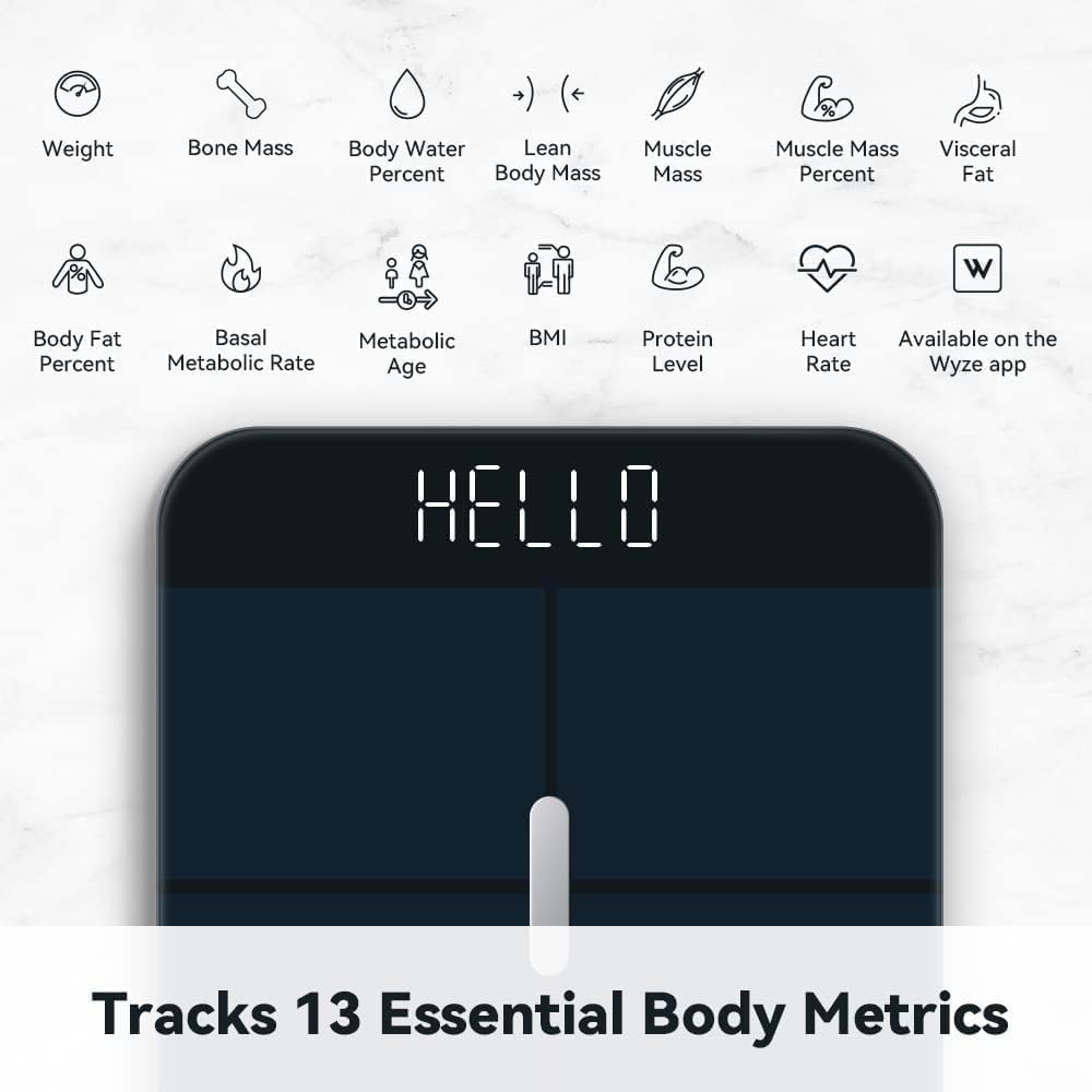 Wyze Smart Scale X - Digital Body Composition Scale

