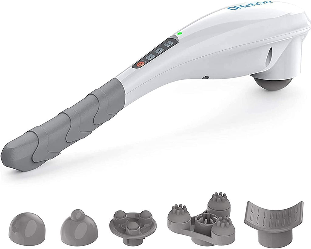 RENPHO Cordless Handheld Massager with 5 Speeds & Modes

