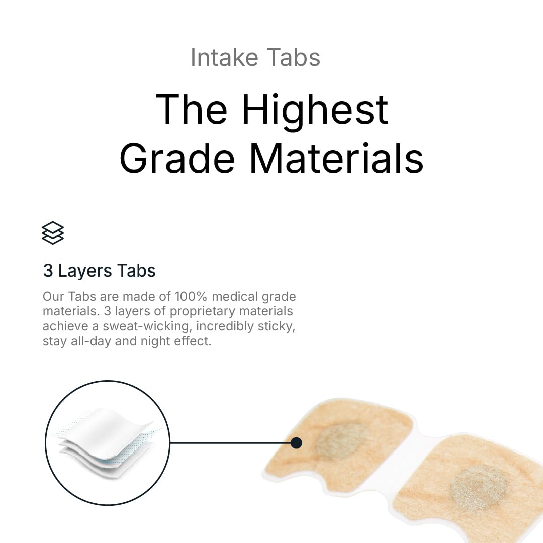 Intake Magnetic Nasal Strip Refill Tabs for Intake Band


