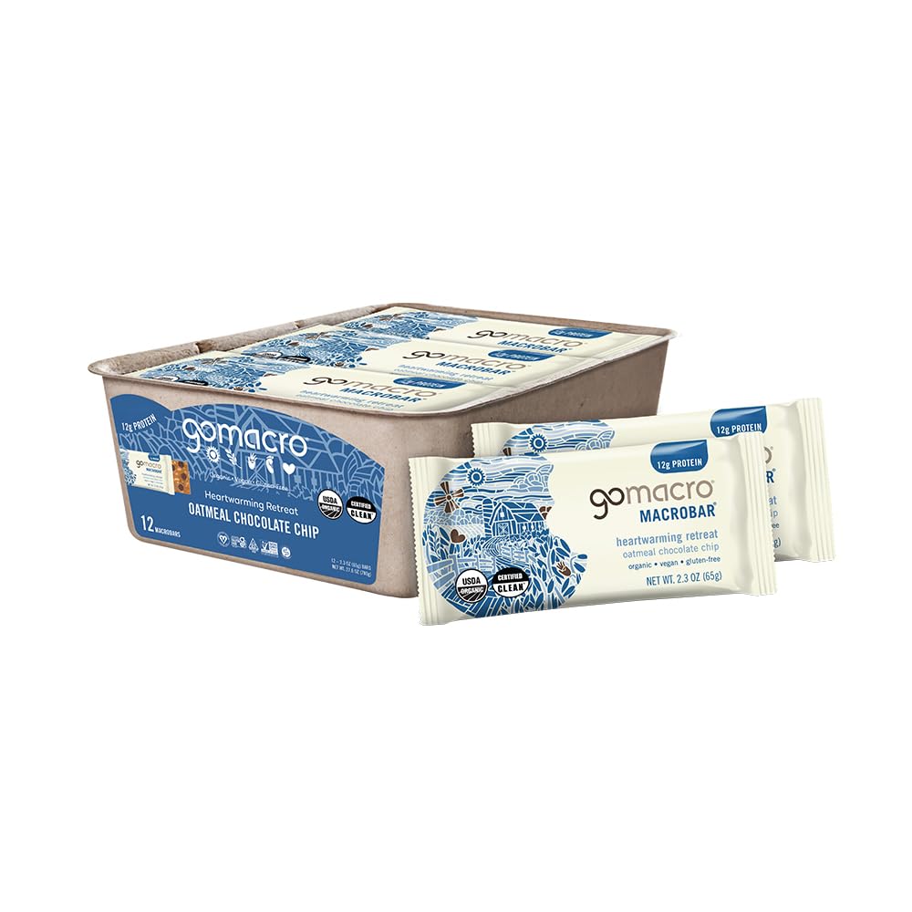 GoMacro MacroBar Vegan Protein Bars