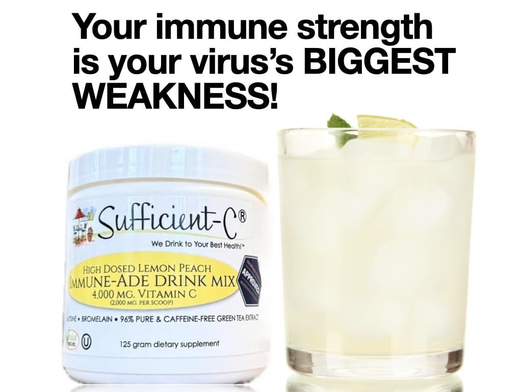 Sufficient-C Non-GMO Vitamin C Drink Mix | Immune Support

