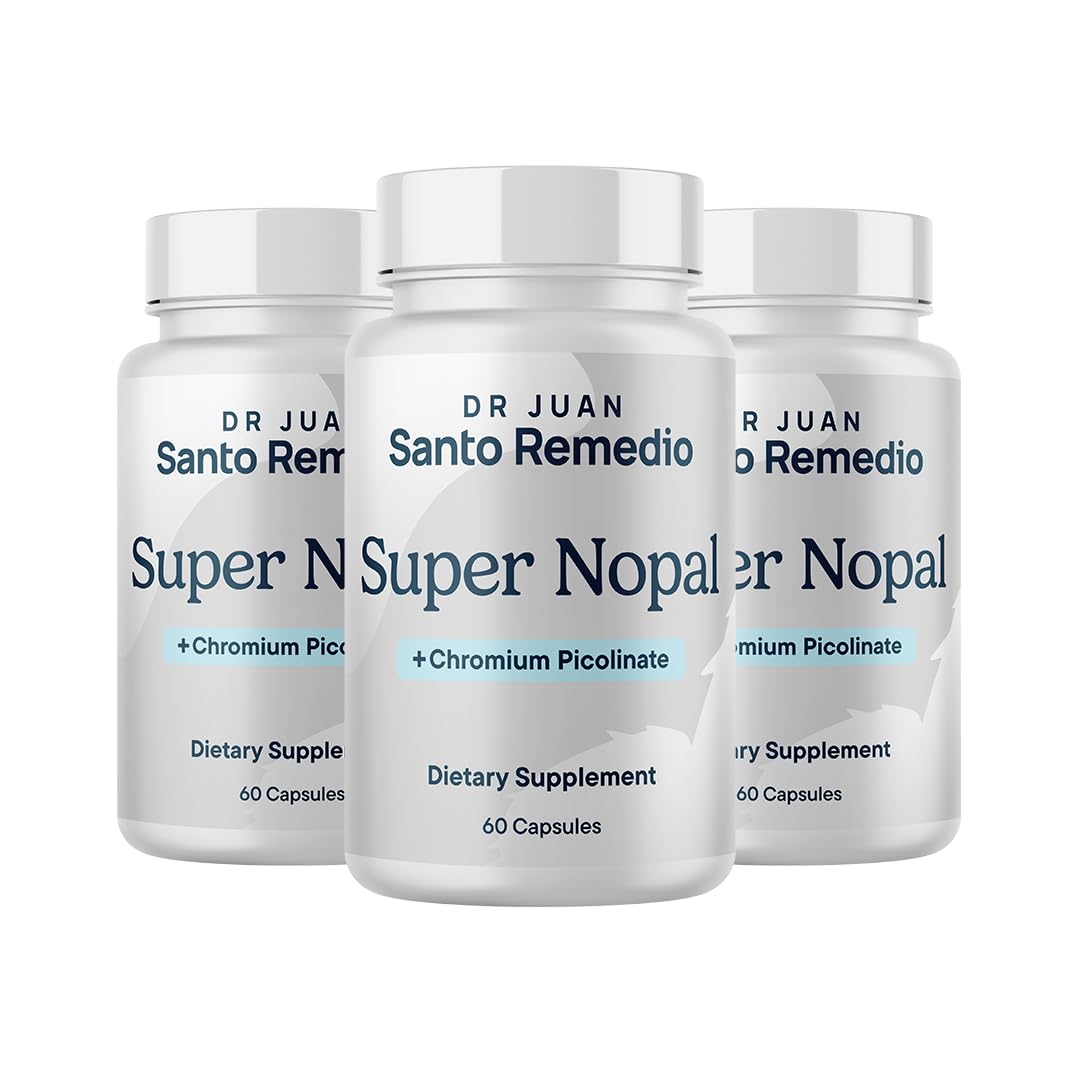 Santo Remedio Super Nopal Exclusive Formula Dietary Supplement, Plant-Based