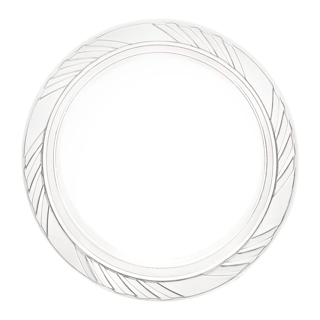Munfix Clear Plastic Plates – Disposable Dessert Plates

