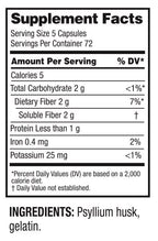 Guardian Psyllium Fiber Capsules - Natural Psyllium Husk


