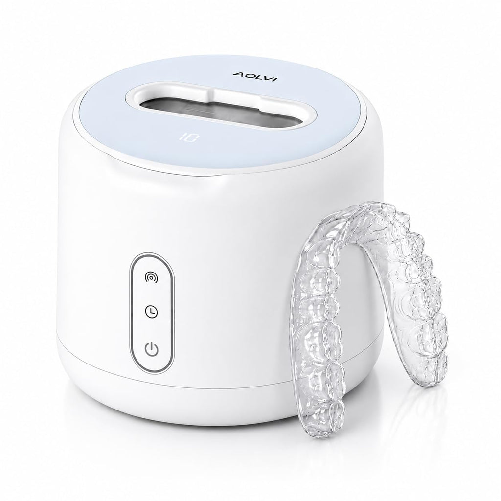 Ultrasonic Retainer Cleaner Machine – IPX6 UV Light

