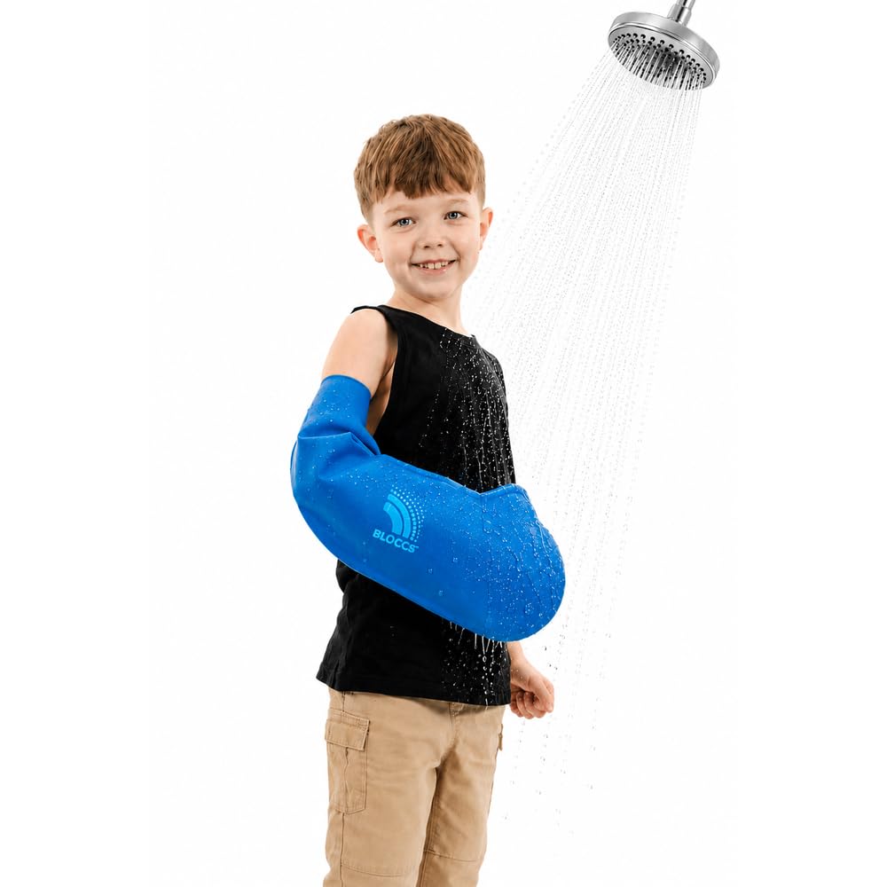Bloccs Waterproof Arm Cast Cover | Shower and Bath

