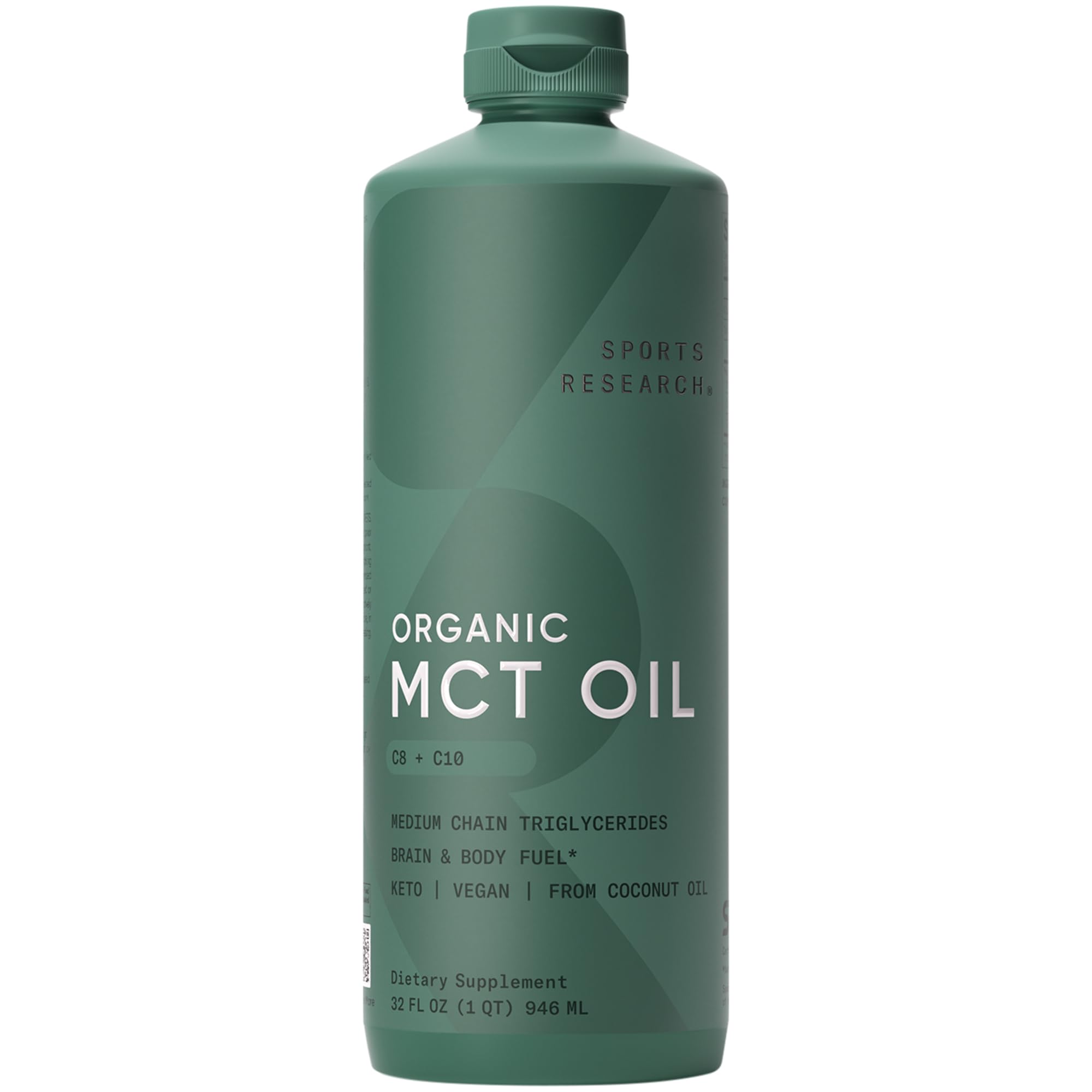 Sports Research MCT Oil Organic C8 & C10 from Coconut