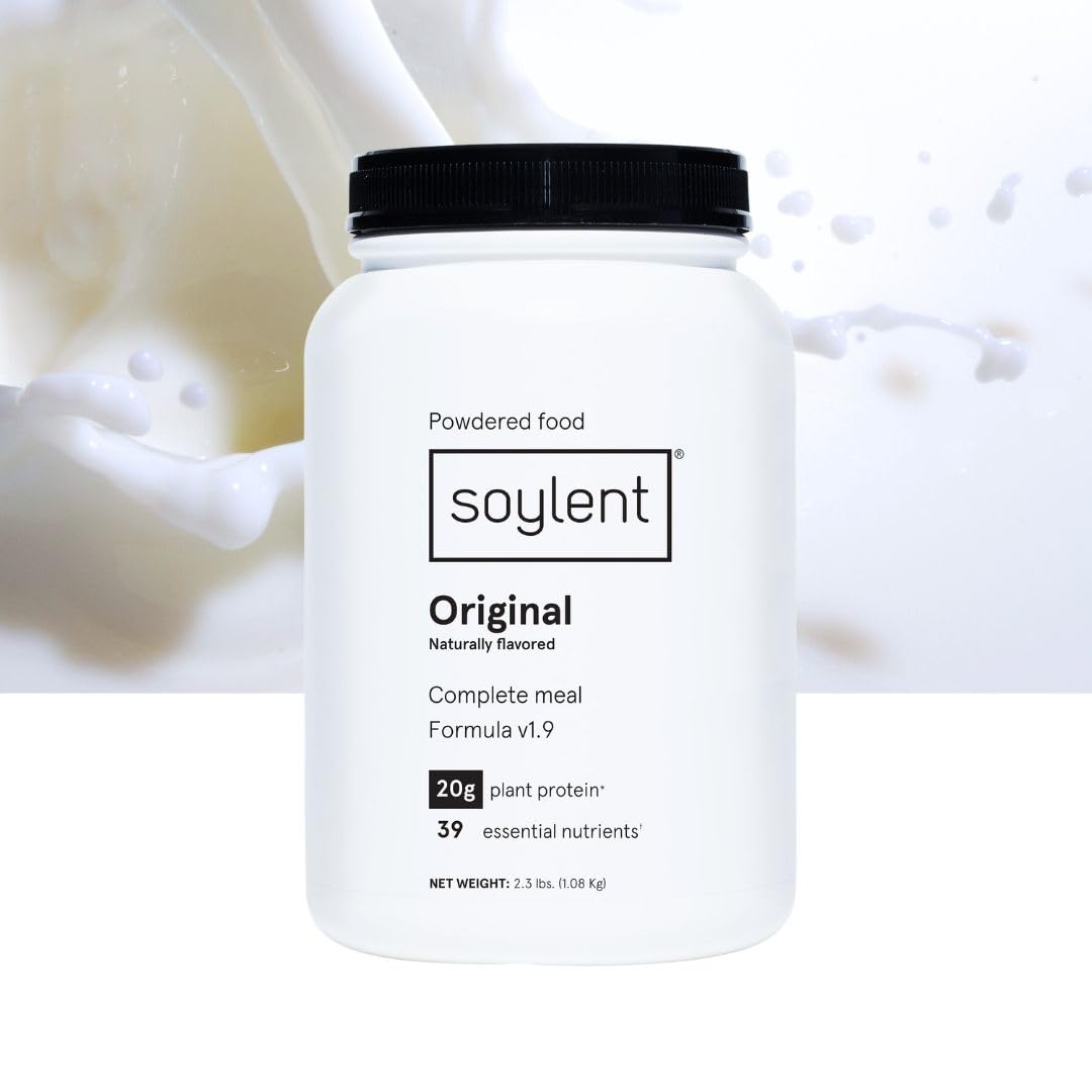 Soylent Complete Nutrition Gluten-Free Vegan Protein

