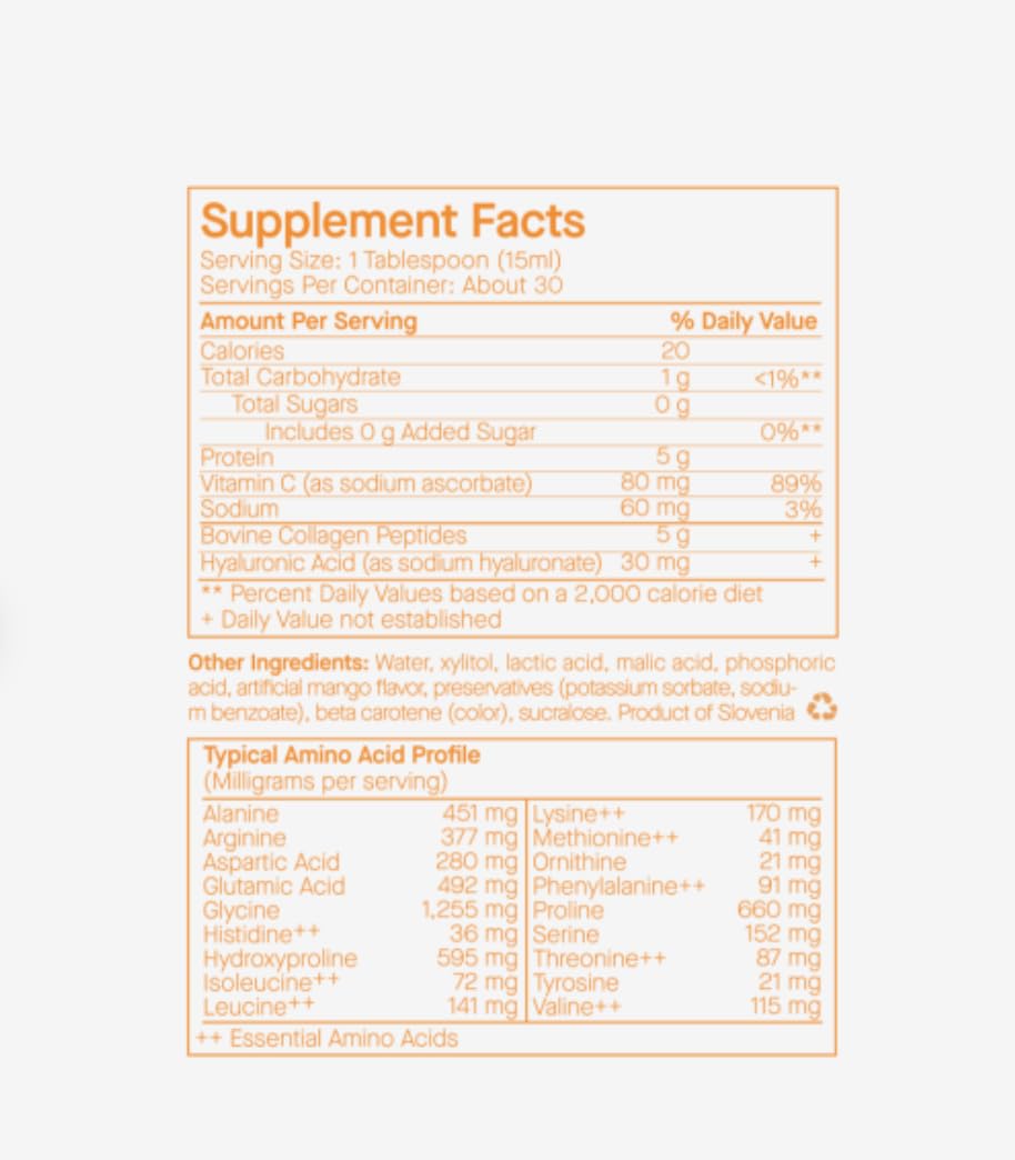 SpoiledChild Liquid Collagen Vitamin C & Hyaluronic Acid

