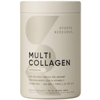Sports Research Multi Collagen Protein Powder | Hyaluronic Acid

