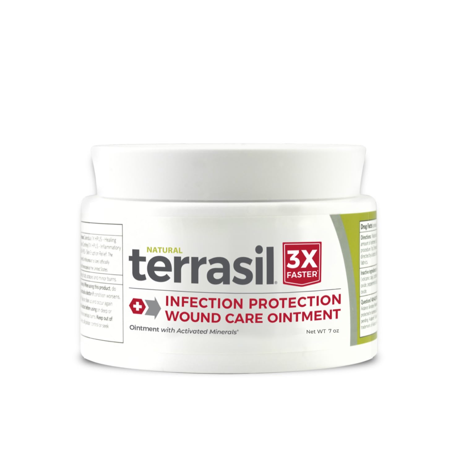Terrasil Wound Care 3X Wound Healing Ointment for Skin Relief
